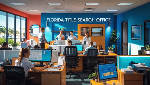 commercial property title search florida